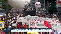 Protesto contra reforma da previdência fecha agências bancárias em SP nesta segunda